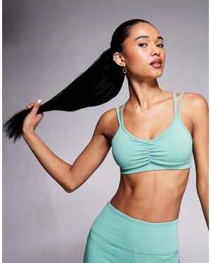 4505 Light Support Sports Bra With Adjustable Straps - Blue