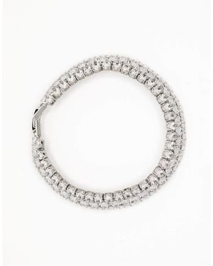 Lovisa Bracelet tennis à zircons cubiques - Métallisé