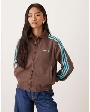 adidas Originals Tailored Track Jacket - Brown