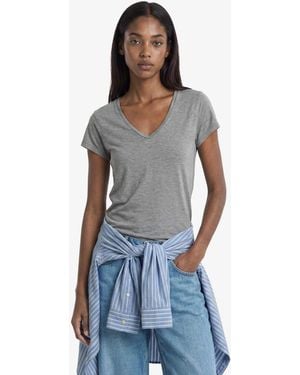 Superdry – studios – besticktes t-shirt - Schwarz