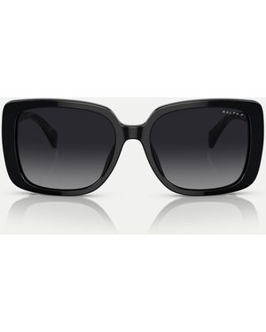 Ralph – ra5298u – rechteckige polarisierte sonnenbrille - Schwarz