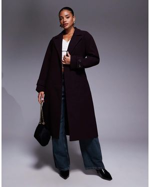 Forever New – eleganter longline-mantel - Blau