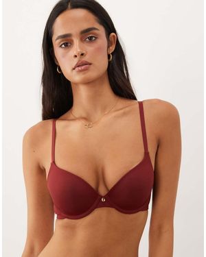ASOS Molded T-shirt Bra - Red