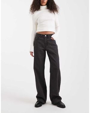 Vero Moda Kirsa Mid Rise Straight Leg Jeans - White