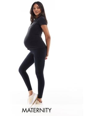 4505 Icon Maternity Yoga leggings - Black