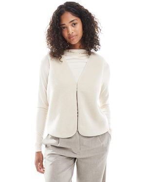 ONLY Teddy Gilet - White