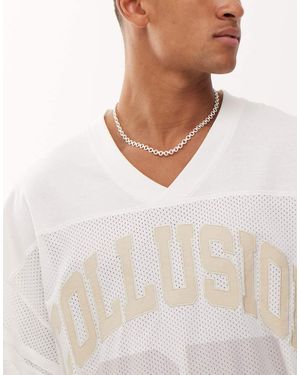 FADED FUTURE Collar De Cadena De - Blanco