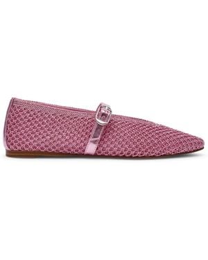 Steve Madden Gayla Woven Ballet Flats - Pink