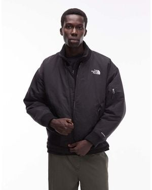 The North Face Unisex Insulated Bomber Jacket - Blue
