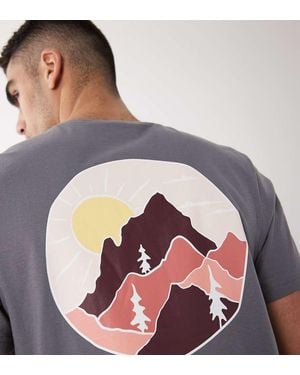 Columbia Csc Outdoor Back Graphic T-shirt - Grey