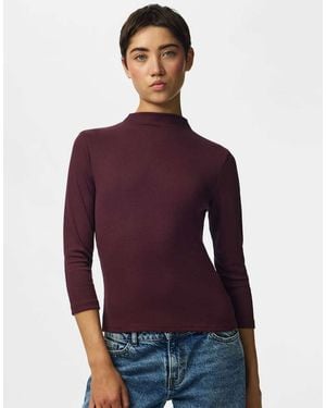 Pieces Top Bordeaux Scuro - Viola
