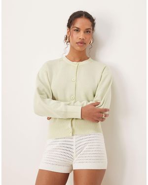 ASOS – strickjacke - Natur