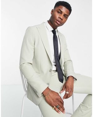 Gianni Feraud Skinny Suit Jacket - White