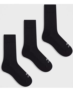 4505 Icon Running Socks With Arch Support And Anti Bacterial Finish - Black