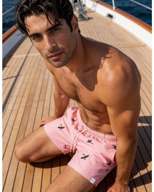 Apreslife Desert Swim Shorts - Pink