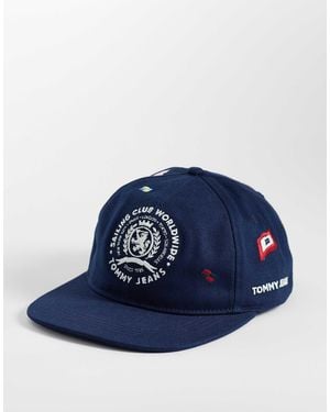 Tommy Hilfiger Nautical Flag Logo Cap - Blue