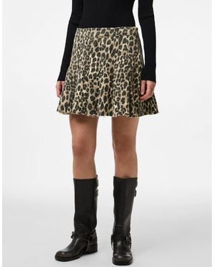 Pieces Mini Skirt - Black