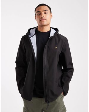 Farah – rhodes – kapuzenjacke - Schwarz