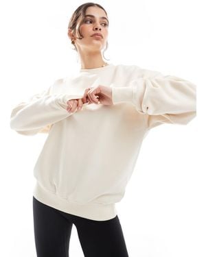 Cotton On – classic – sweatshirt aus fleece - Weiß