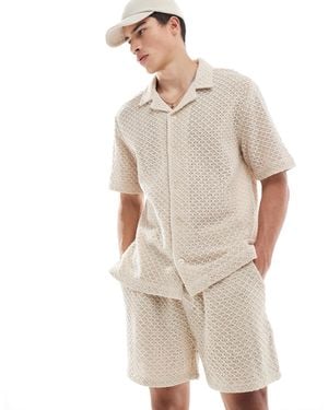 Goldsboro Resort Knit Shorts - Natural