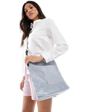 Levi's Heritage Bucket Bag With Logo - White