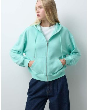 ASOS Hoodie Co-Ord Met Ritssluiting Aan De Voorkant - Blauw