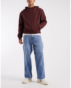 Jack & Jones Alex baggy Jeans With Workwear Detail - Blue