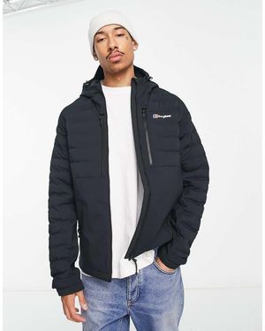 Berghaus Chaqueta Negra Aislante Con Capucha Theran Hybrid De - Azul