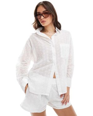 Daisy Street Camicia Oversize Bianca - Bianco