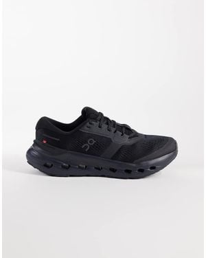 On Shoes Cloudrunner 3 Running Trainers - Black