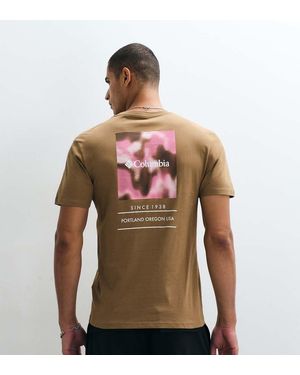 Columbia Barton Springs Iii Graphic T-shirt - Green