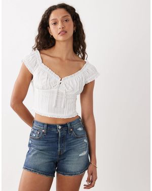 Cotton On – greta – bluse - Blau