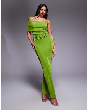 Aria Cove – doppellagiges, anschmiegsames bodycon-maxikleid - Grün