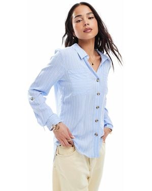 ONLY Long Sleeve Shirt - Blue