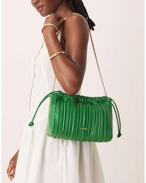 Calvin Klein Plisse Cross Body Bag - Green