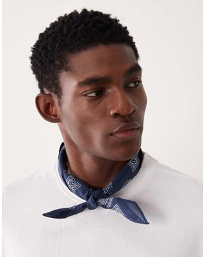 ASOS Paisley Cotton Bandana - Blue