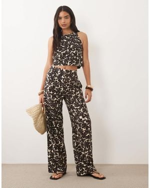 Mango Jamie Tailored Trouser Co-ord - White