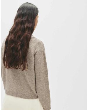 Pull&Bear Maglione Oversize - Marrone