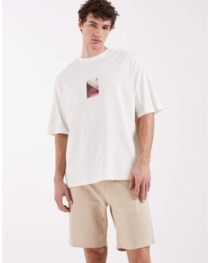 SELECTED Linen Blend Shorts - White