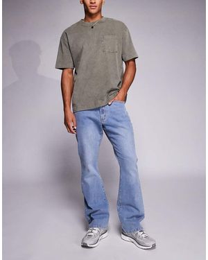 Liquor N Poker Smalle Flare Jeans - Paars