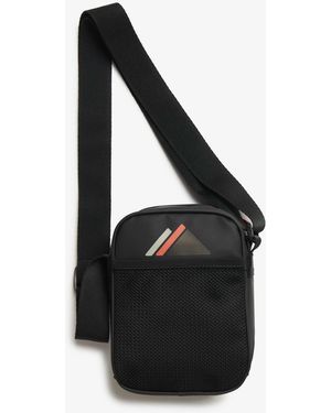 Superdry – tarp – umhängetasche - Schwarz