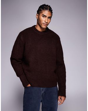 ADPT – flauschiger strickpullover - Mehrfarbig