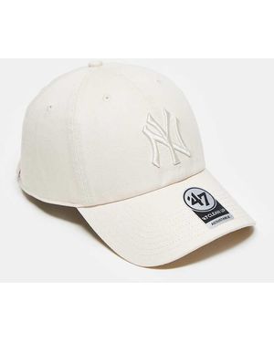 '47 Ny Yankees Clean Up Baseball Cap - Natural