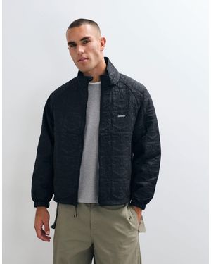Obey Icon Quilted Jacket - Blue
