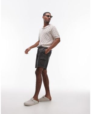 Rhythm Pantalones Cortos Cargo Holgados De - Blanco