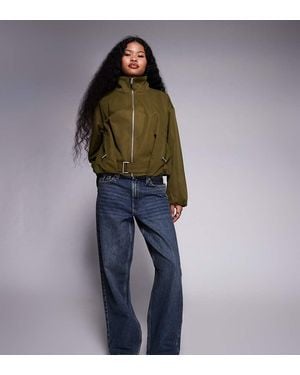 River Island Relaxed Straight Leg Jean - Blue