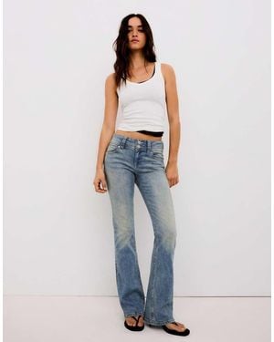 Bershka Bootcut Jeans - Blue