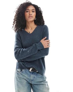 ONLY V Neck Jumper - Blue