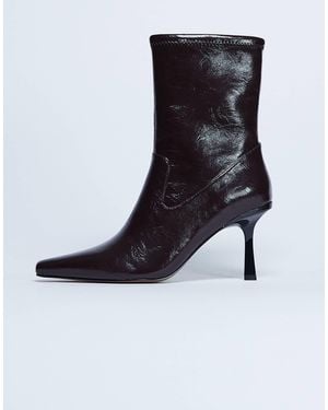 TOPSHOP Noah Point Toe Boot - Black