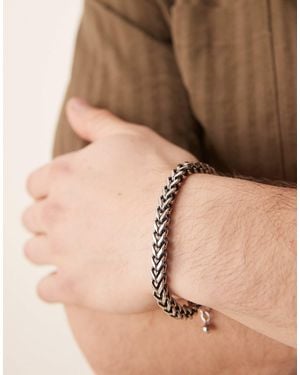ASOS Waterproof Stainless Steel Chunky Curb Chain - Natural
